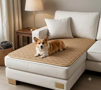 Soft Pet Cooling Mat | Premium Ice-Silk Thermal Relief Pad