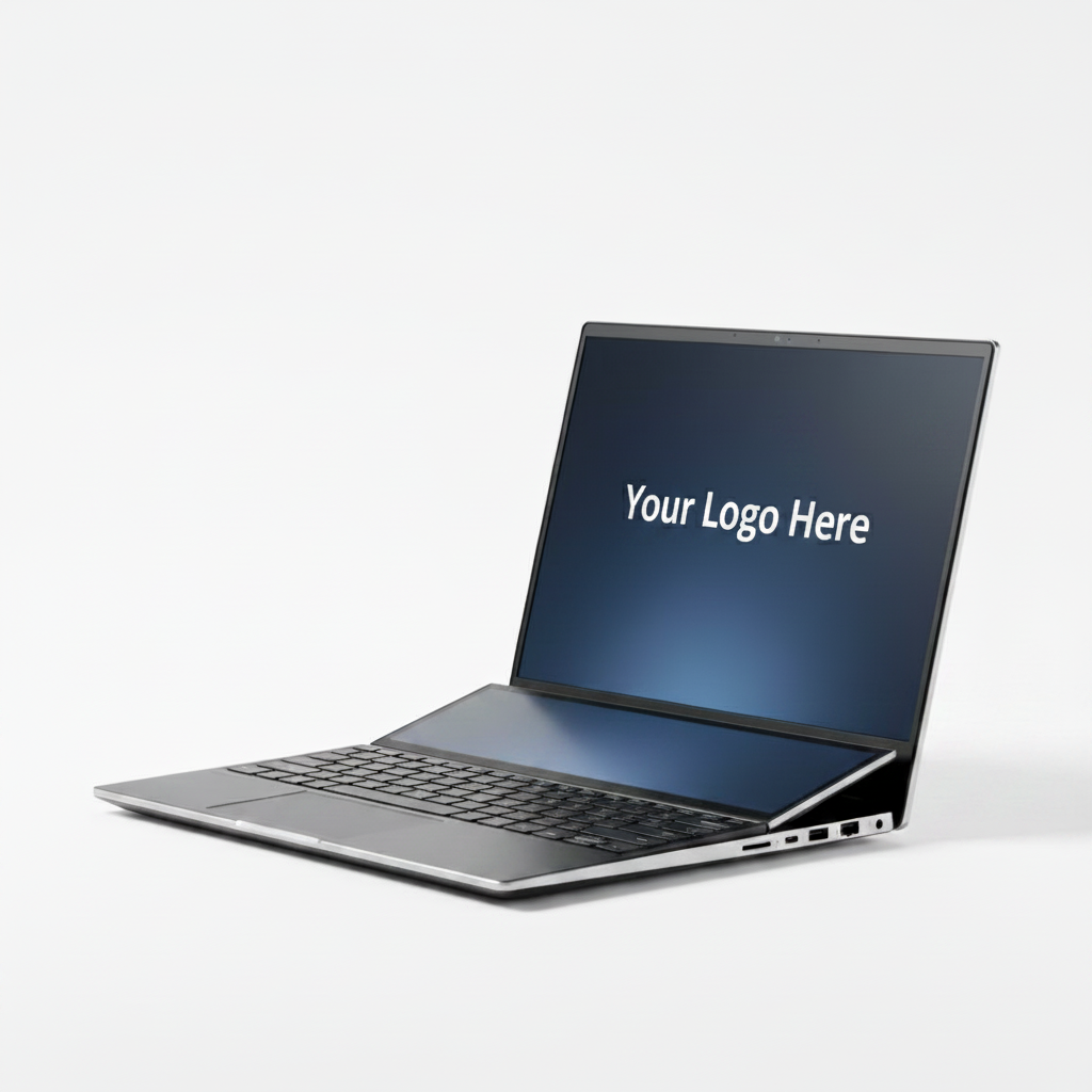 Custom Branded Dual-Screen Business Laptop | Intel Core i7 | 16GB RAM | 512GB SSD